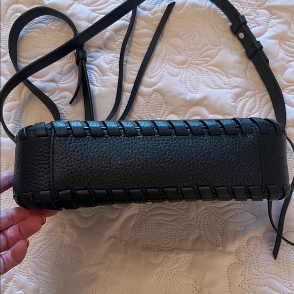 All Saints Leather Crossbody Purse - Picture 6 of 14